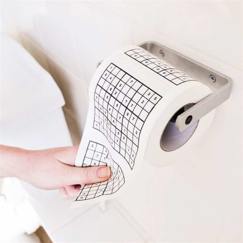 Papier de toilette Sudoku